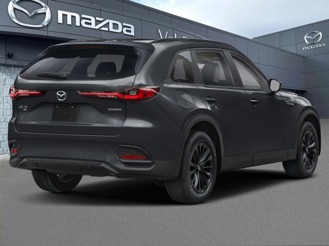 Mazda CX-70 hybride rechargeable GS-L SC TI 2026 Noir de jais mica Val-David - photo #2