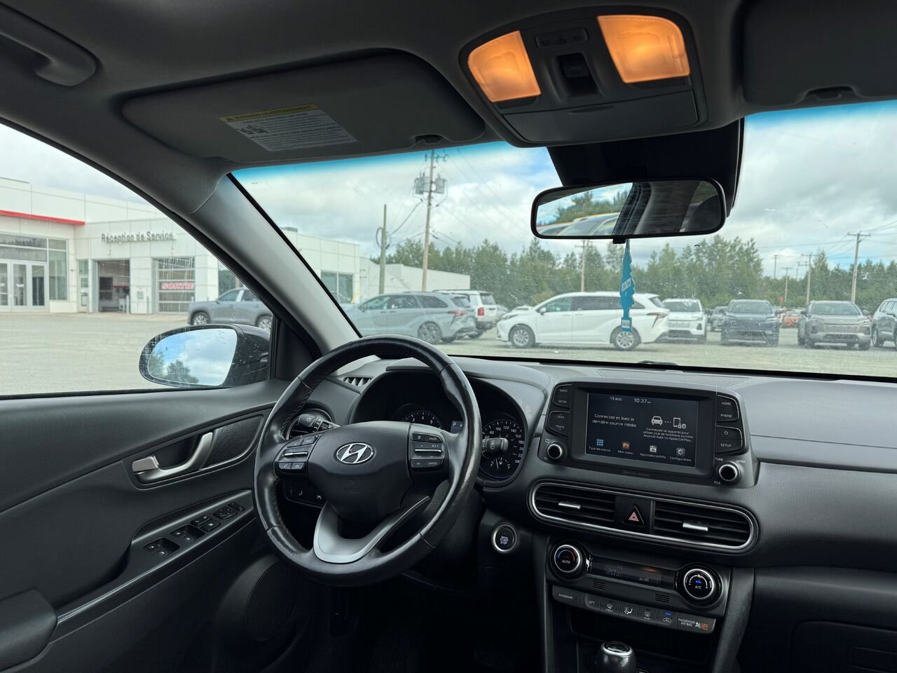 Hyundai Kona 2.0L Luxe TI 2019 Noir Val-d'Or - photo #2