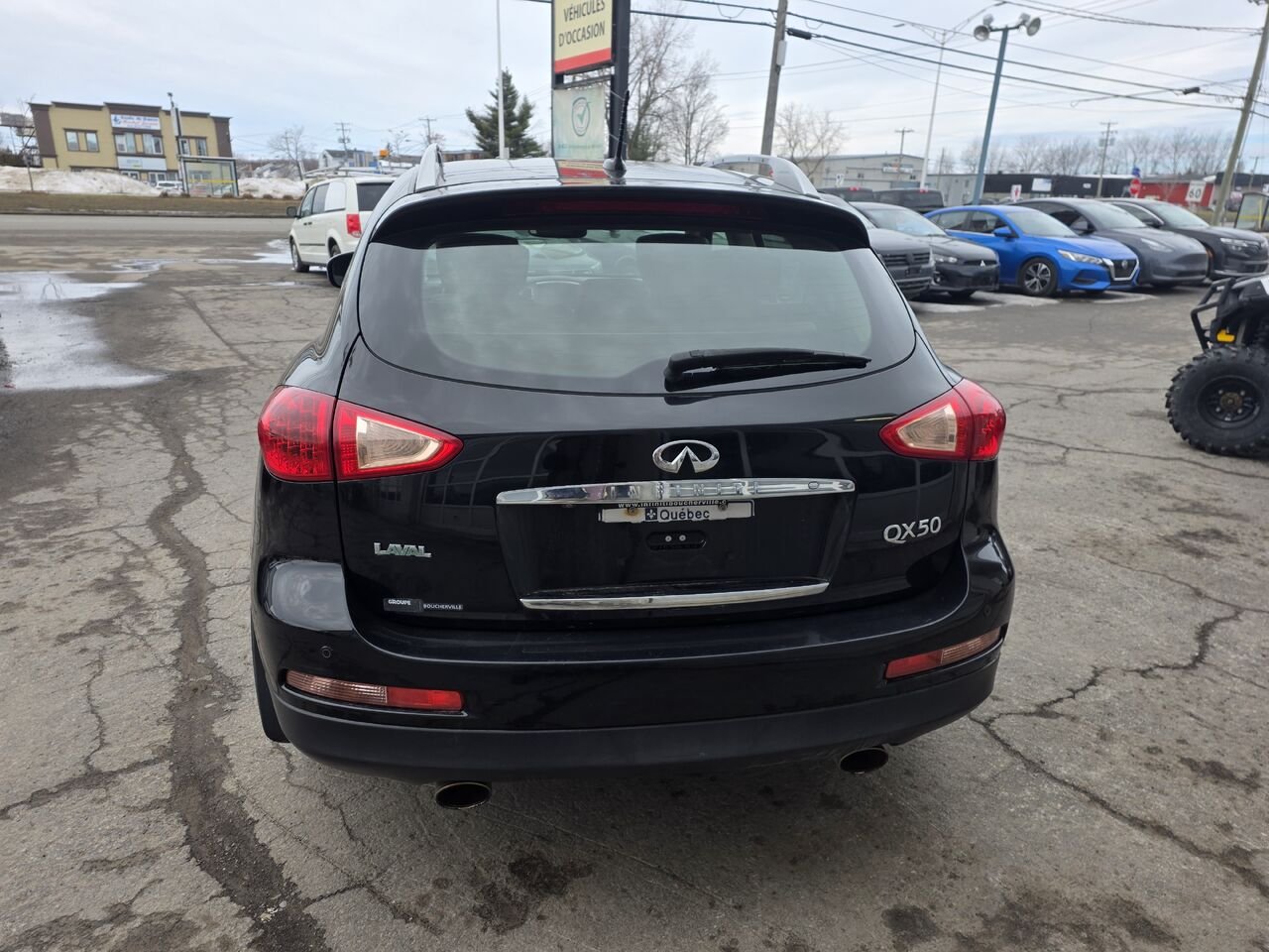 2014 INFINITI QX50 Black  - photo #4