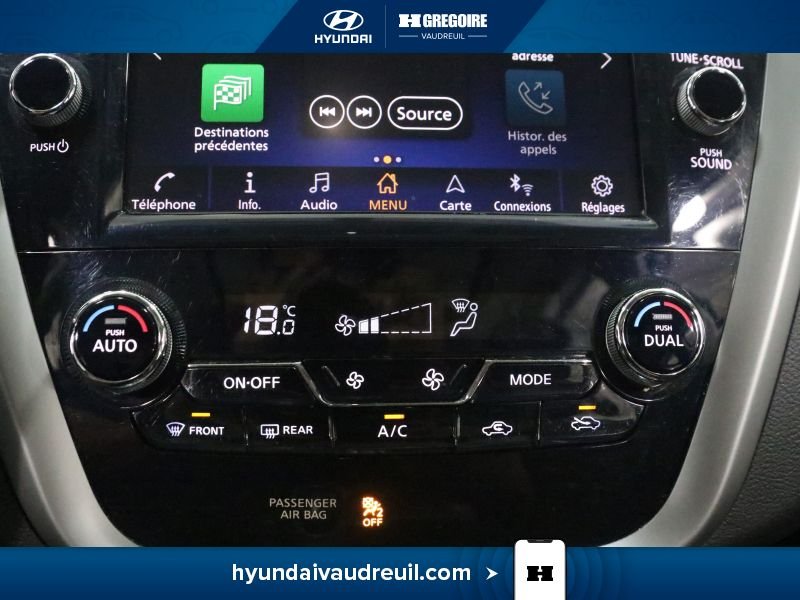 Nissan Murano YA895 | SV AWD - SIEGES ELECTRIQUES, TOIT OUVRANT * 2019 Blanc Laval - photo #30
