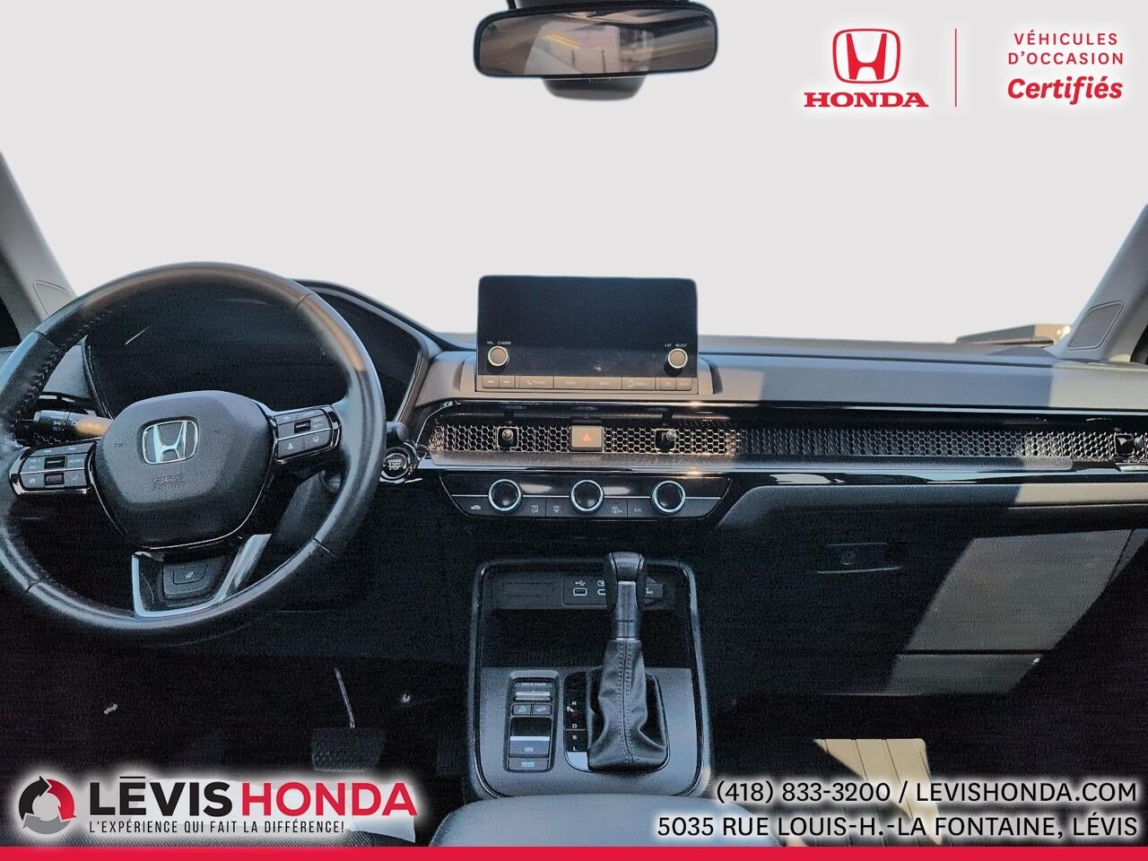 Honda CR-V Sport AWD Sport Traction Intégrale 2023 Noir Lévis - photo #18