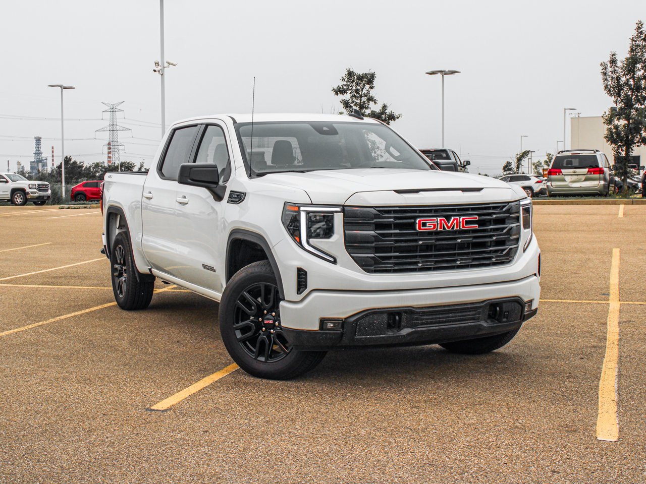 2025 GMC Sierra 1500 4WD Crew Cab 147 Elevation White Sherwood Park - photo #1