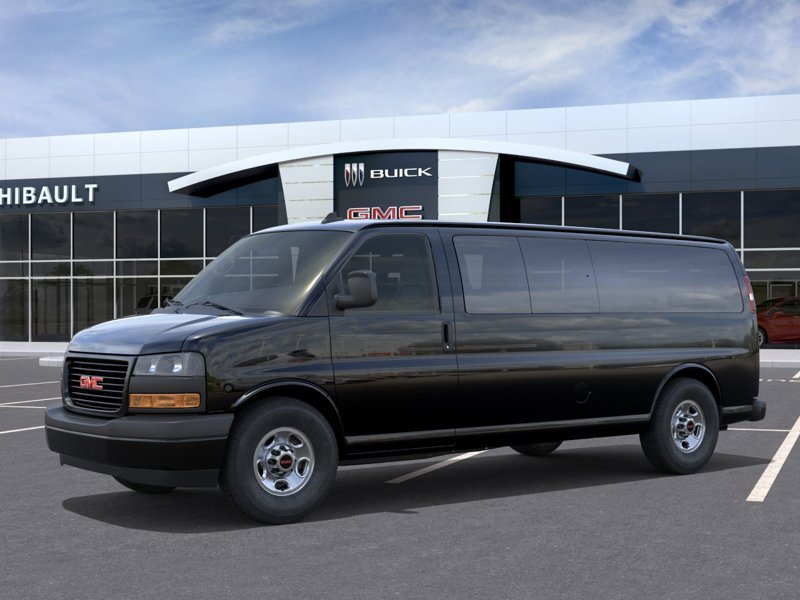 GMC FOURGONNETTE SAVANA TOURISME Traction arrière 3500 155 po LS 2026 Noir Sherbrooke - photo #1