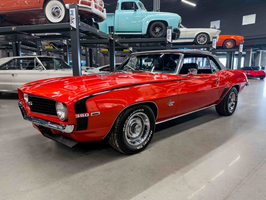 1969 Chevrolet Camaro 1969 Red