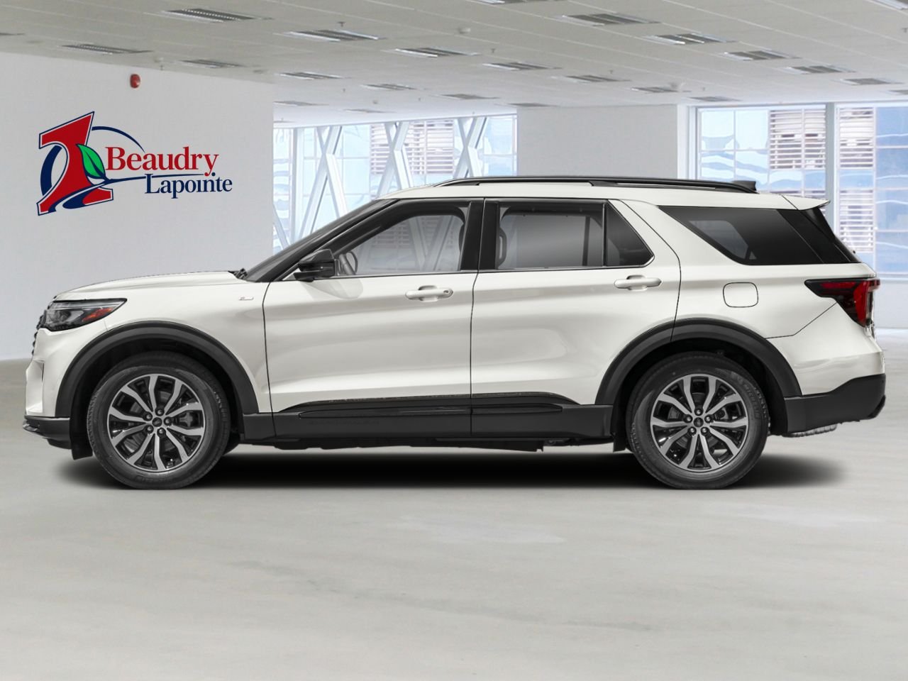 Ford Explorer 2026 Blanc astral métallisé trois couches La Sarre - photo #2