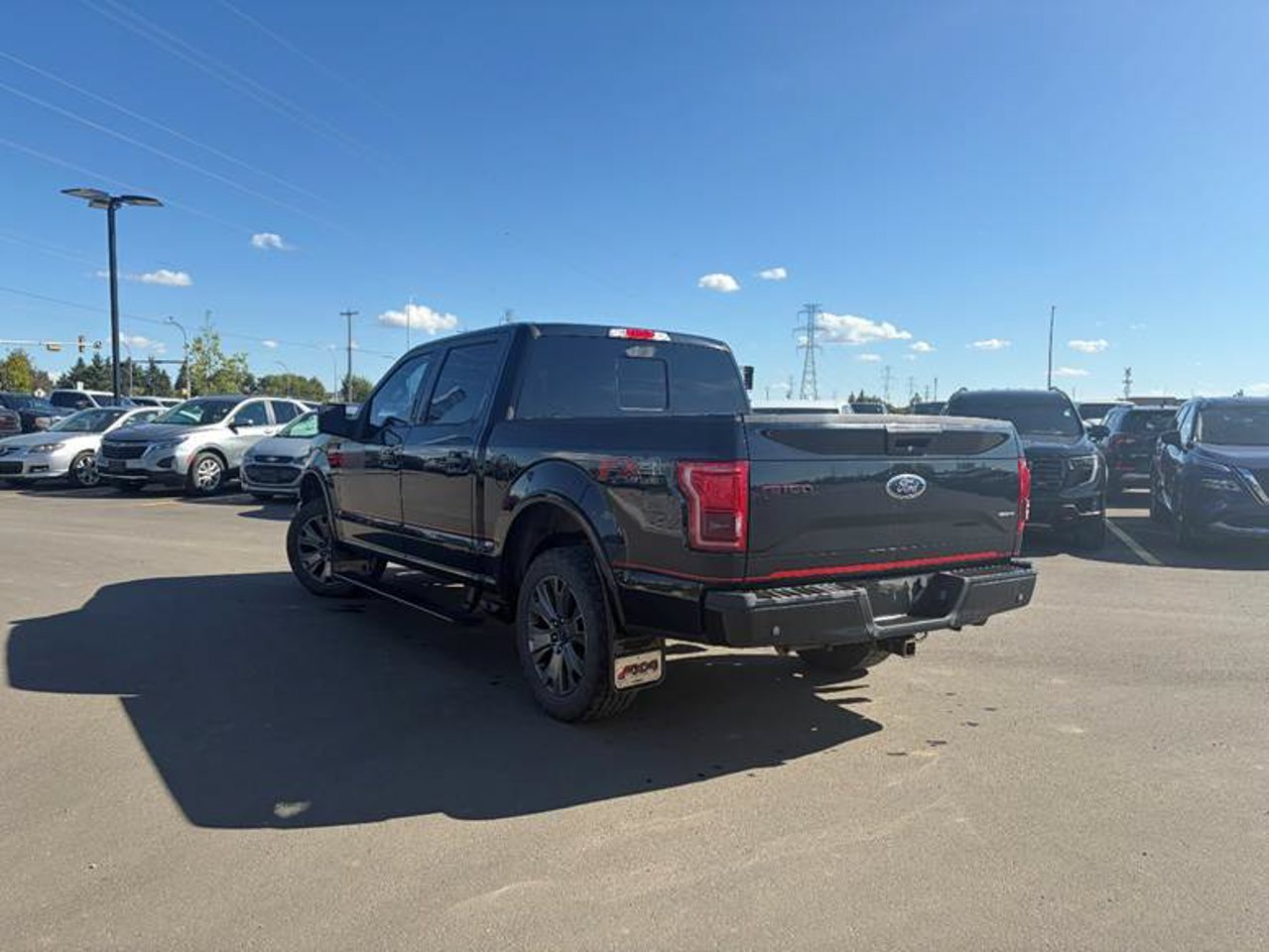2016 Ford F-150 4WD SuperCrew 145 Lariat Black Sherwood Park - photo #3