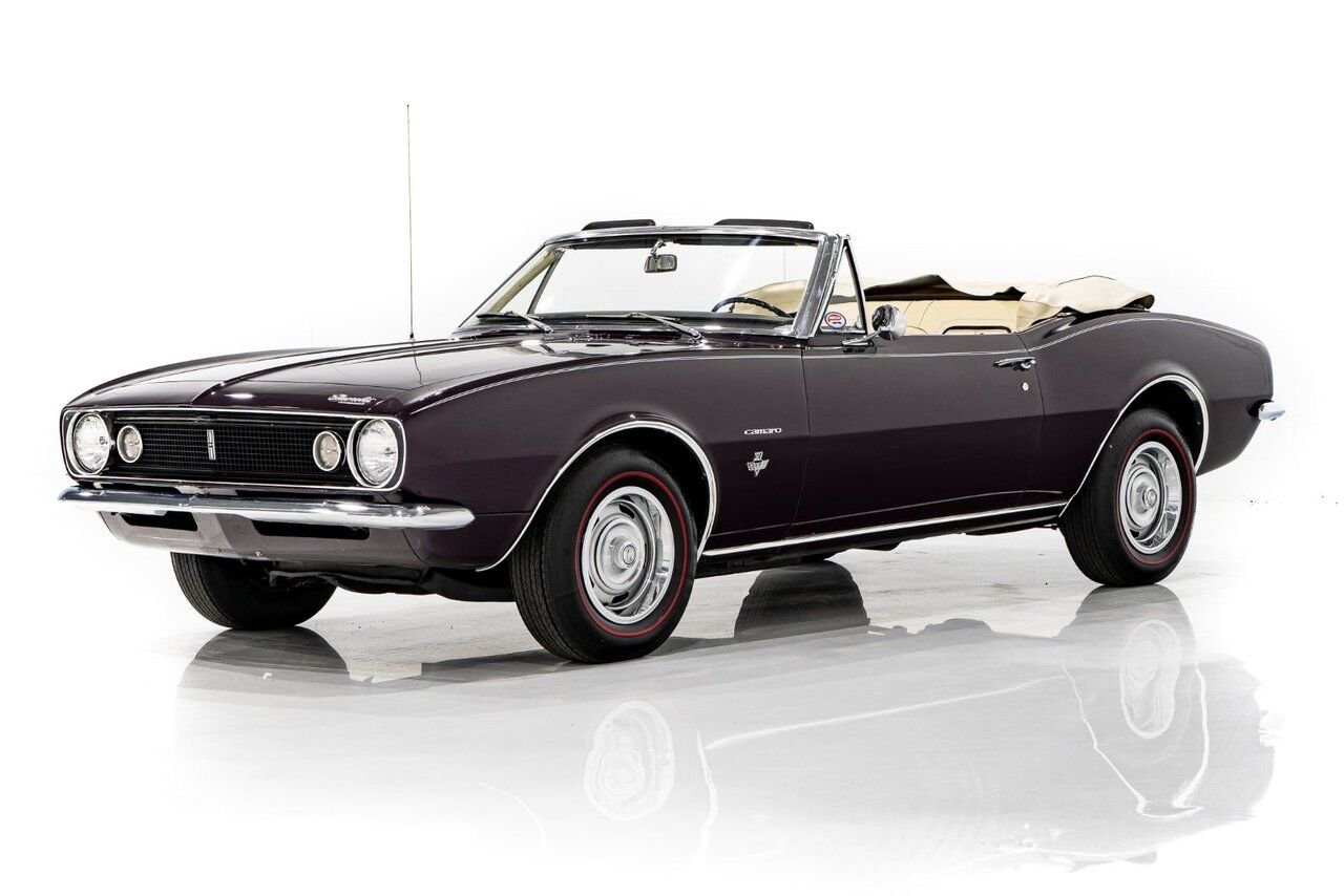 1967 Chevrolet Camaro PRIX EN USD Convertible Beautifully presented from former Restoration Purple Montreal - photo #0