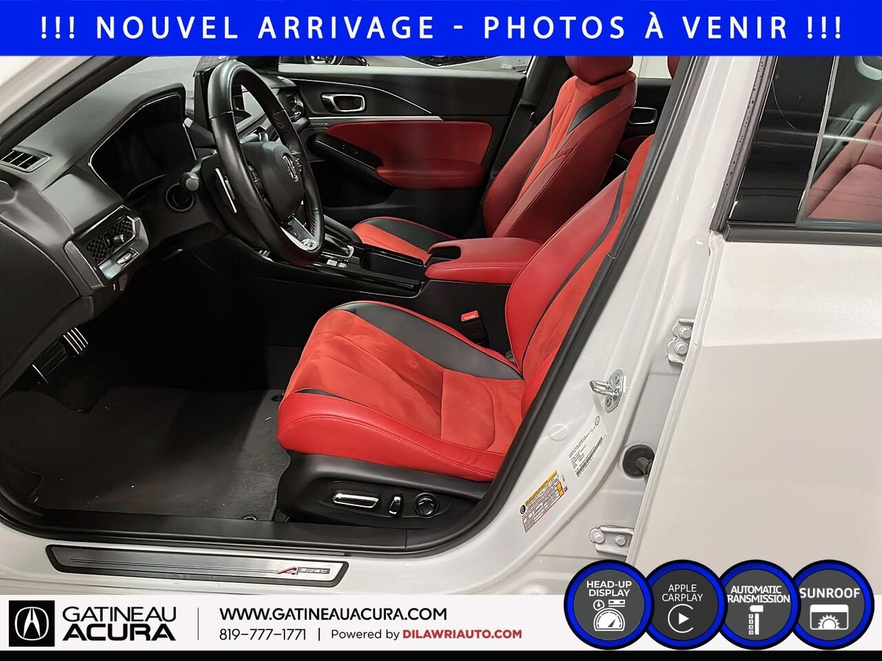 Acura Integra Elite A-Spec 2024 Blanc Ottawa & Gatineau - photo #9