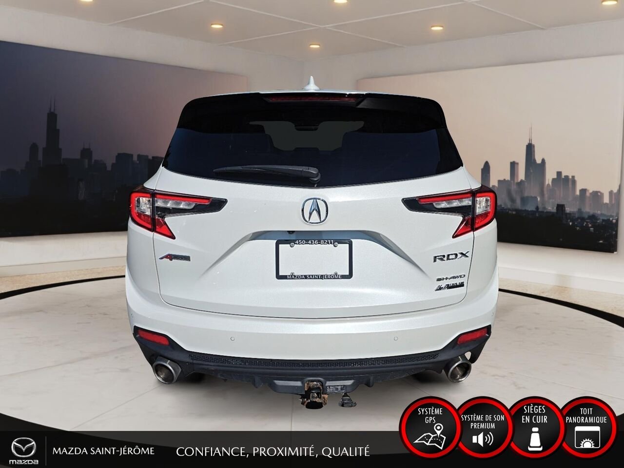 Acura RDX A-Spec | TOIT OUVRANT | CUIR | AWD | 2020 Blanc Saint-Jérôme - photo #6