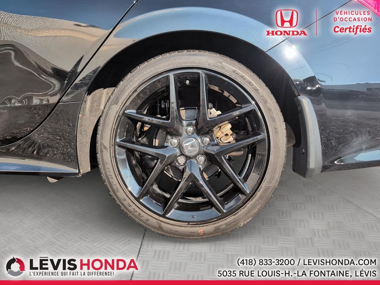 Honda Civic Sport-B Sport-B CVT 2023 Noir Lévis - photo #14