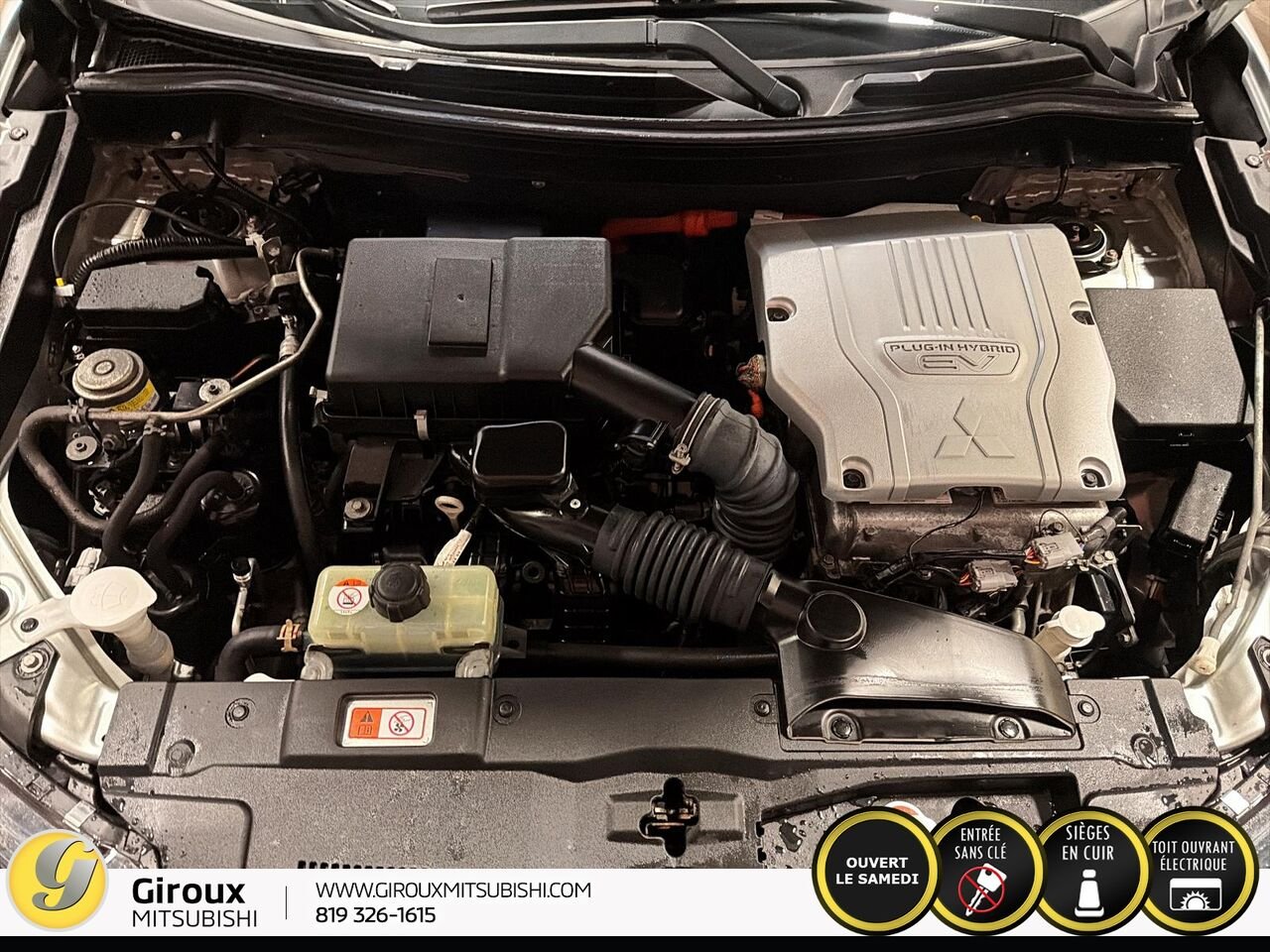 2022 MITSUBISHI OUTLANDER PHEV BLACK EDITION Grey Sainte-Agathe-des-Monts - photo #7