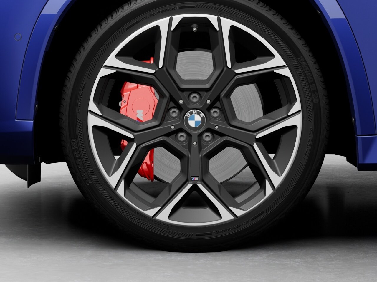 BMW X1 M35i 2026 Bleu Portimao givré métallisé Blainville - photo #6