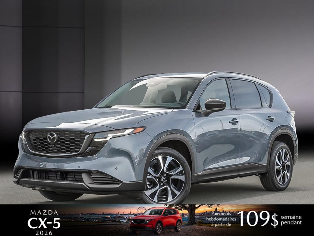 Mazda CX-5 JM3KMBHA5T0187091 2026 Gris polymétal métallisé Mirabel - photo #0