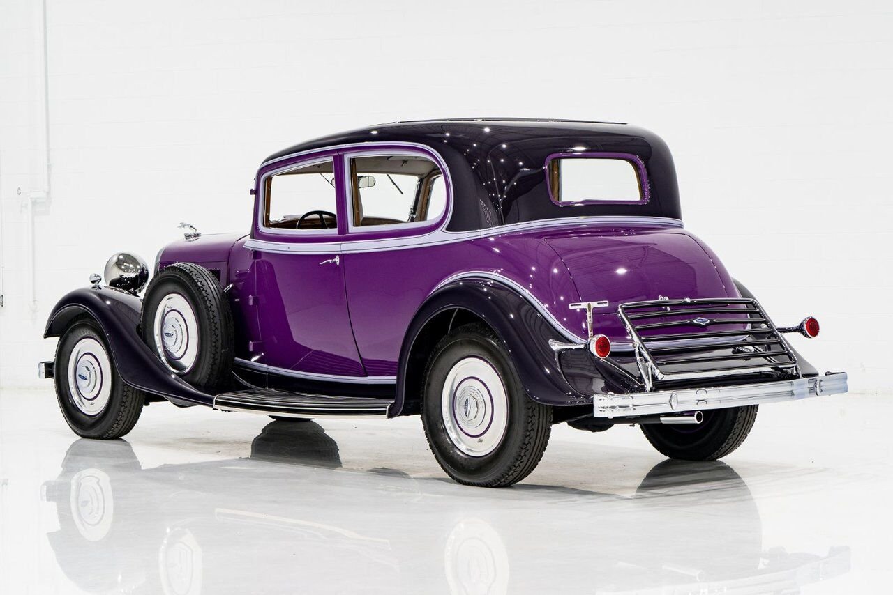 1933 Lincoln KB Victoria Coupe One Of 18 Built, And The Only Known Surviving **PRICE IN USD** Purple Montreal - photo #23
