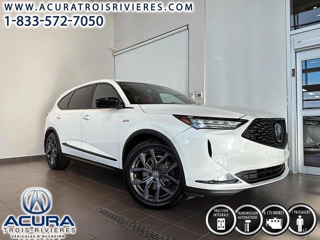 Acura MDX 2024 Blanc Trois-Rivières - photo #0