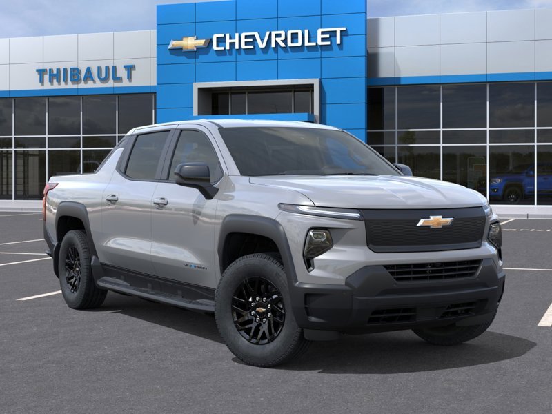 CHEVROLET SILVERADO EV WT à autonomie maximale à cabine multiplace e4RM 2026 Gris Sherbrooke - photo #6