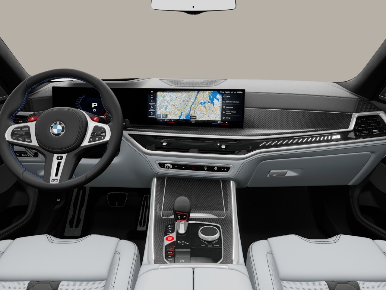 2026 BMW X5 M Competition Marina Bay Blue Metallic Blainville - photo #9