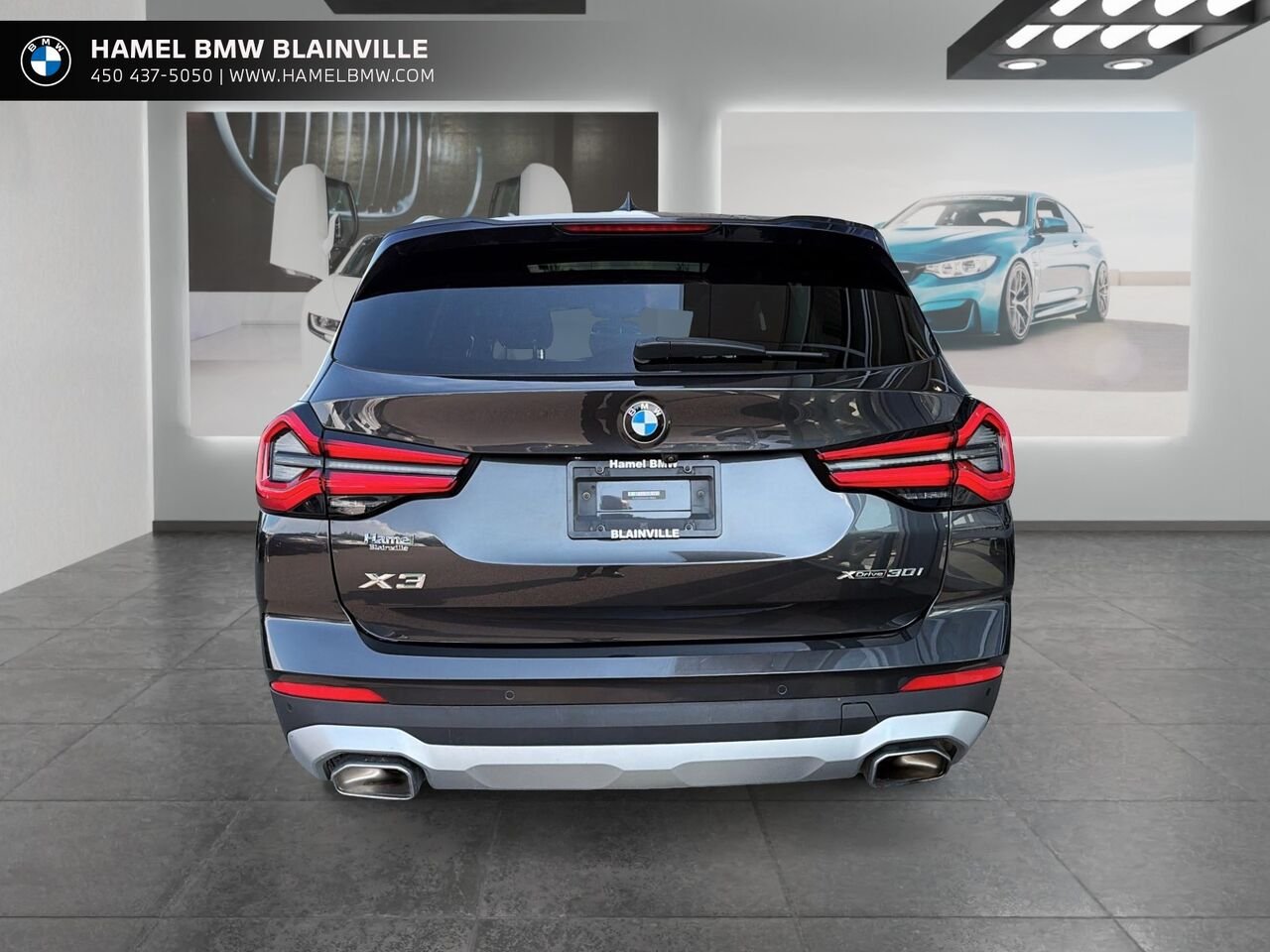 BMW X3 xDrive30i véhicule d'activités sportives 2022 Gris Blainville - photo #2