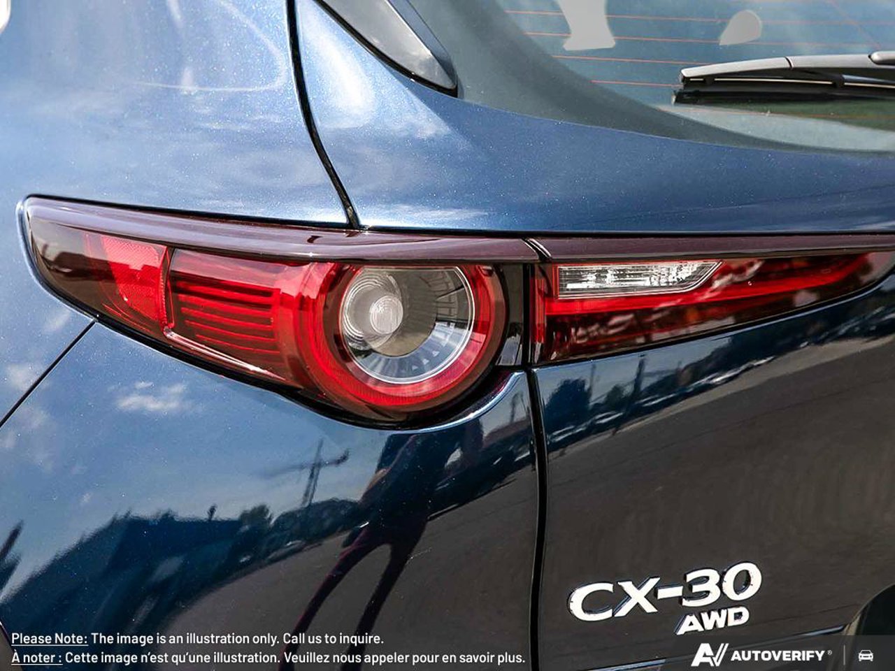 Mazda CX-30 3MVDMBBLXTM208847 2026 Bleu cristal foncé mica Mirabel - photo #10