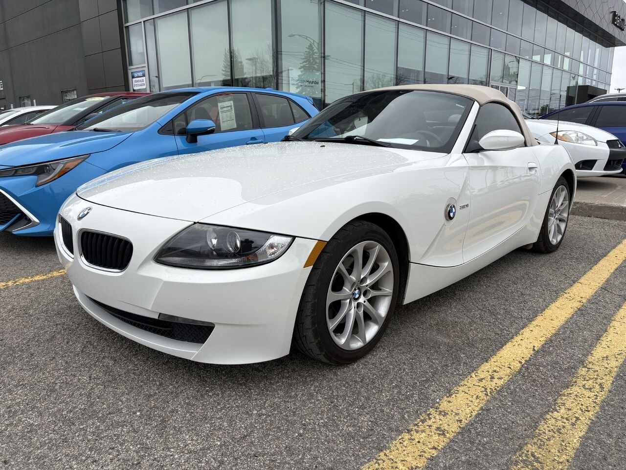 2008 BMW Z4 White Blainville - photo #0