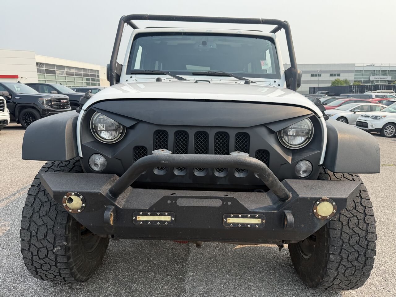 2016 JEEP WRANGLER UNLIMTED RUBICON Modèle Rubicon 4 portes traction intégrale White Gatineau - photo #14