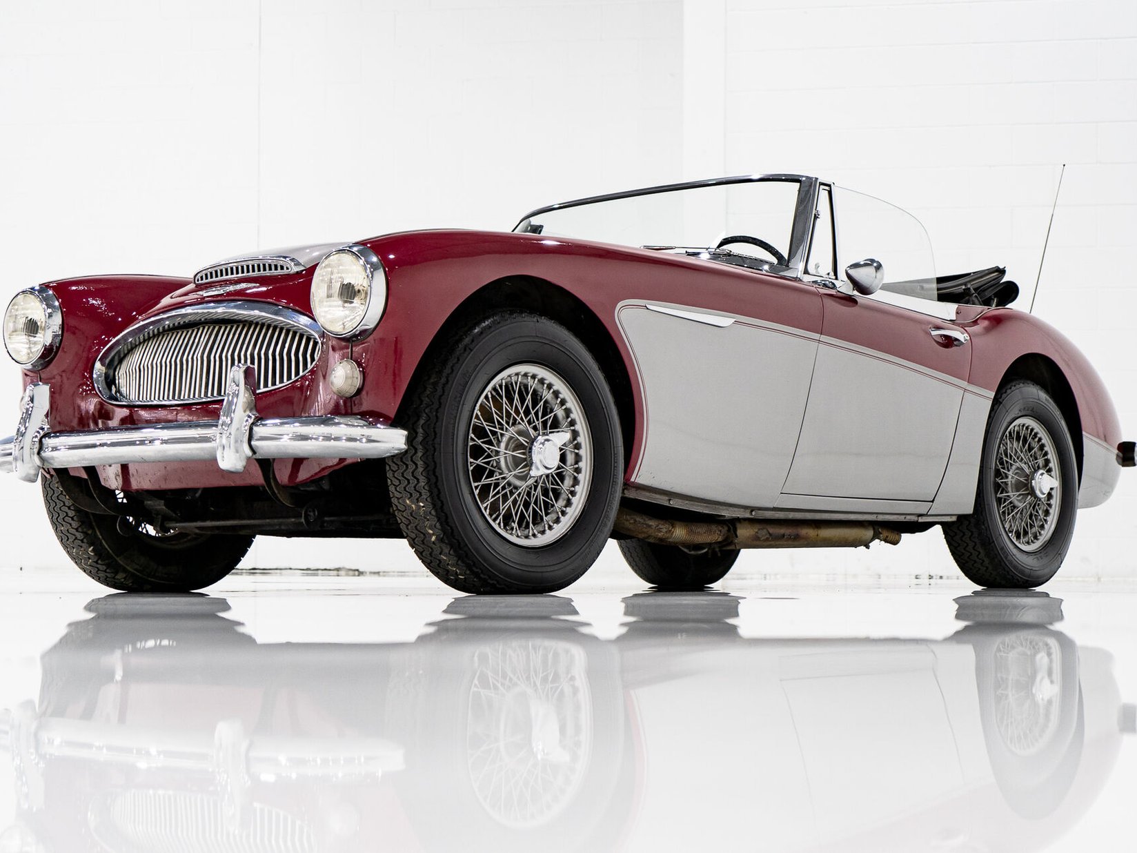 1960 Austin Healey 3000MKIII Project Car **PRIX EN USD** Red Montreal - photo #35