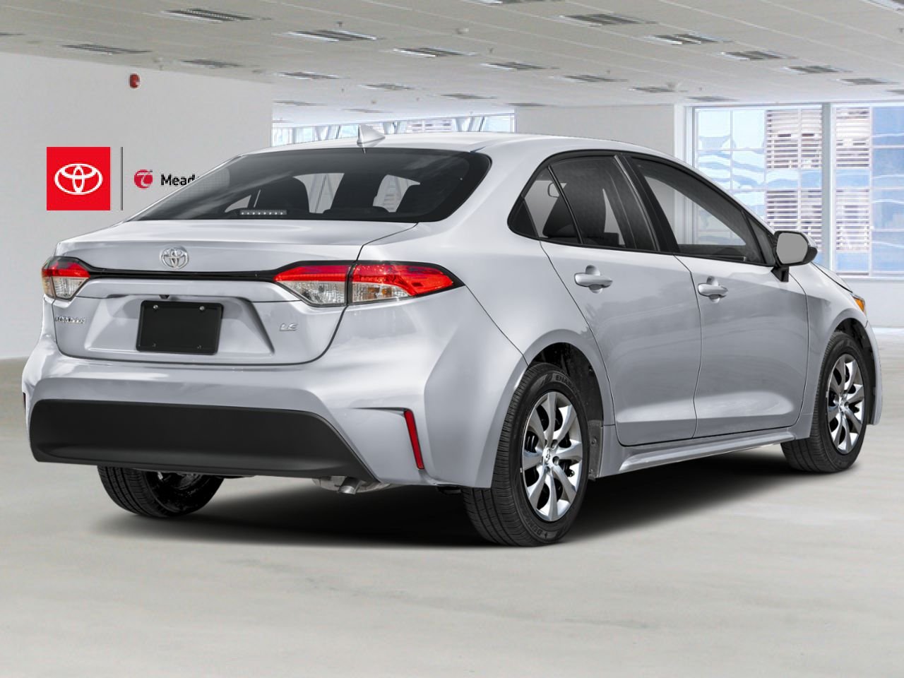 2026 TOYOTA Corolla heated front seats, automatic climate control, a windshield wiper de-icer, an 8-inch touchscreen with wireless Apple CarPlay and Android Auto,, and the Blind Spot Monitor with Rear Cross Traffic Alert Classic Silver Metallic Mississauga - photo #1
