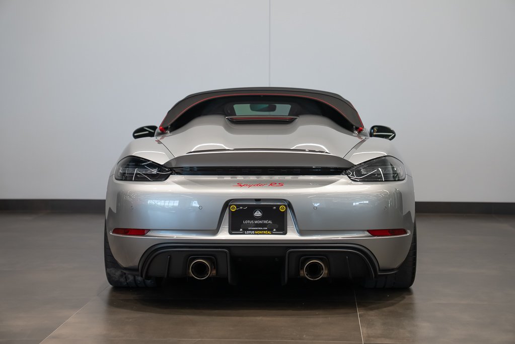 Porsche 718 Spyder RS Roadster Spyder 2024 Argent Kirkland - photo #7