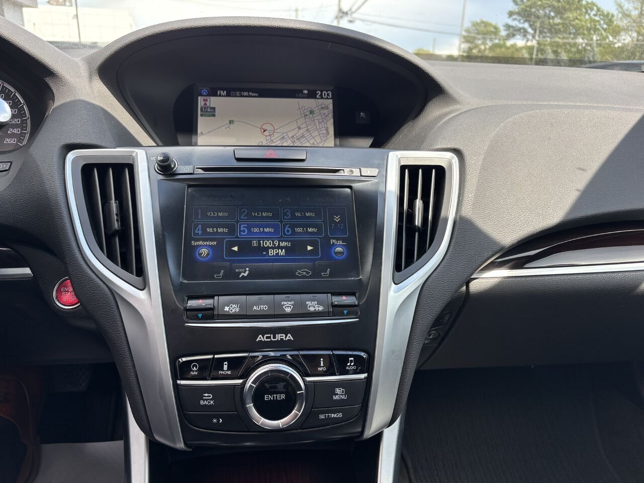 2015 ACURA TLX TECH V6 Tech berline 4 portes SH-AWD Red Montmagny - photo #14