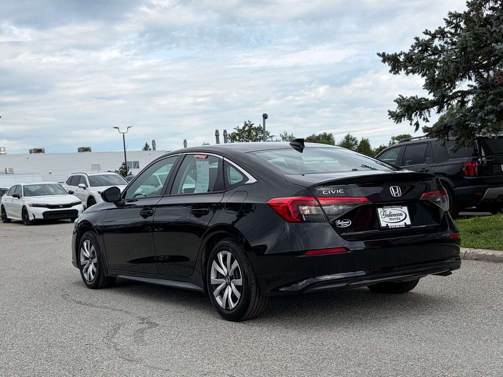2022 Honda Civic LX Black Gatineau - photo #4