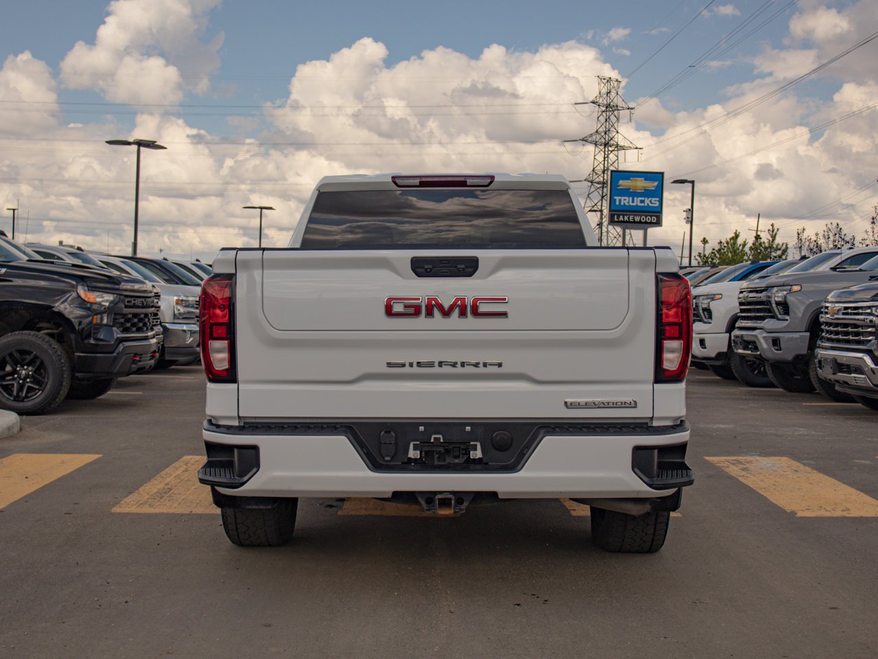 2024 GMC Sierra 1500 4WD Crew Cab 157 Elevation White Sherwood Park - photo #8