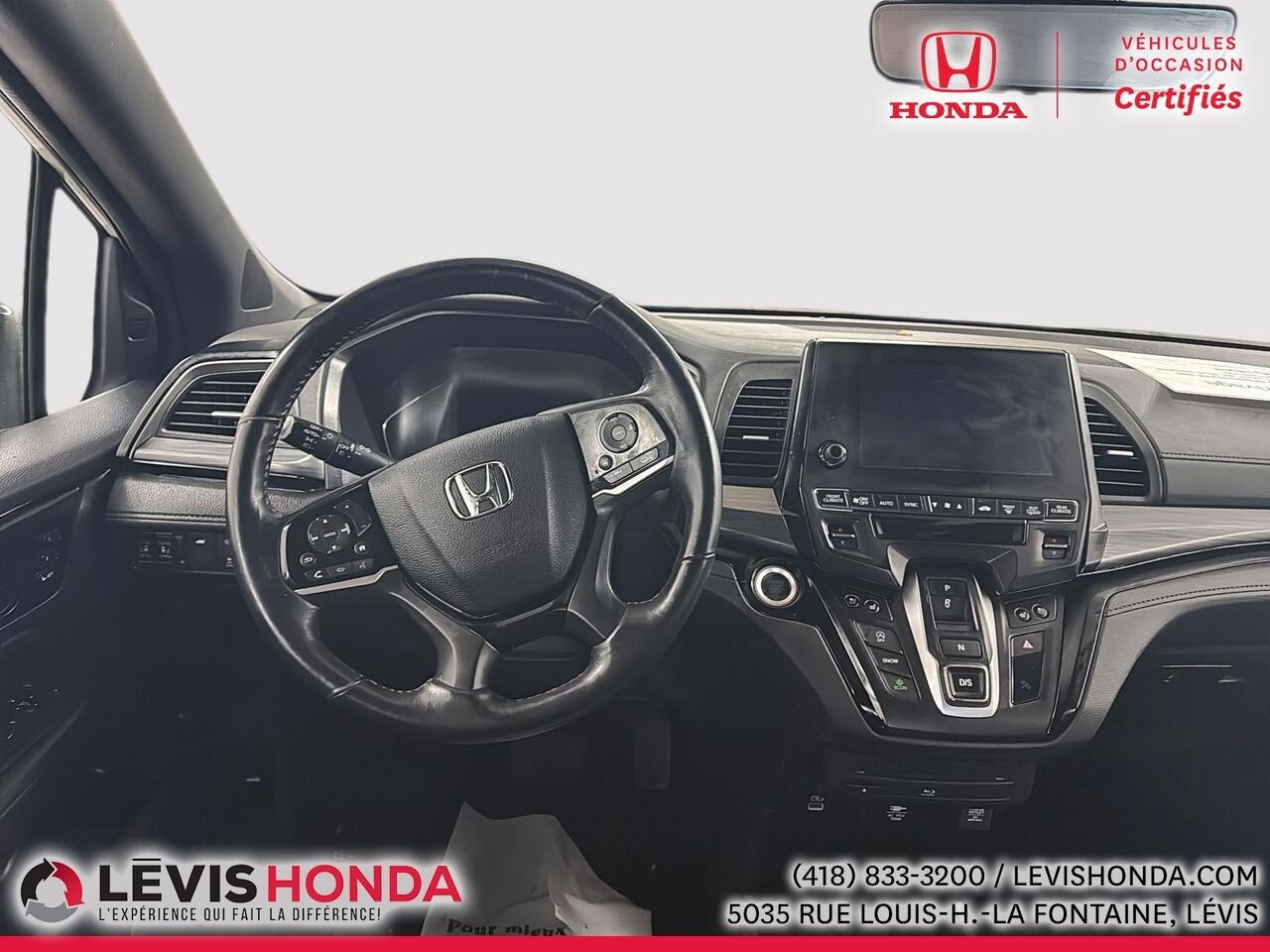 Honda Odyssey Black Edition Black Edition BA 2023 Blanc Lévis - photo #12