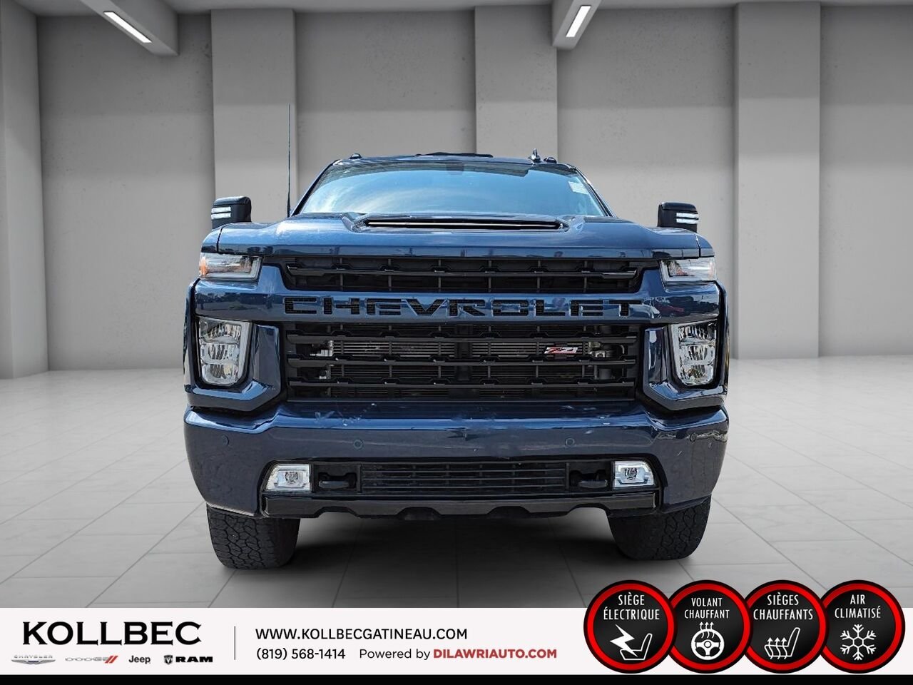 CHEVROLET SILVERADO 2500HD LT Z71 CrewCab 4x4 2023 Bleu Ottawa & Gatineau - photo #11