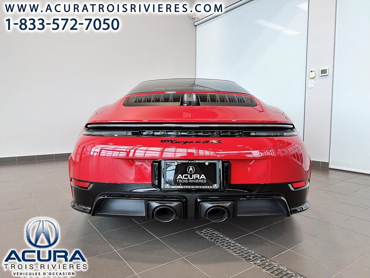 Porsche 911 TARGA 4 GTS T-HYBRID 2026 Rouge Trois-Rivières - photo #16