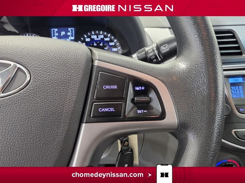 Hyundai Accent CH7214 | GL * A/C * Automatique * Groupe Electrique * Cruis 2015 Argent Laval - photo #18
