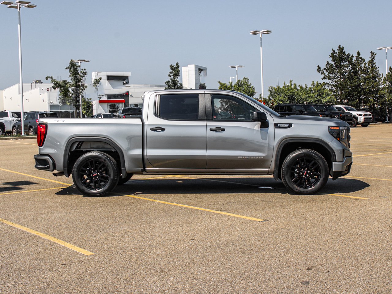 2024 GMC Sierra 1500 4WD Crew Cab 147 Pro Grey Sherwood Park - photo #9