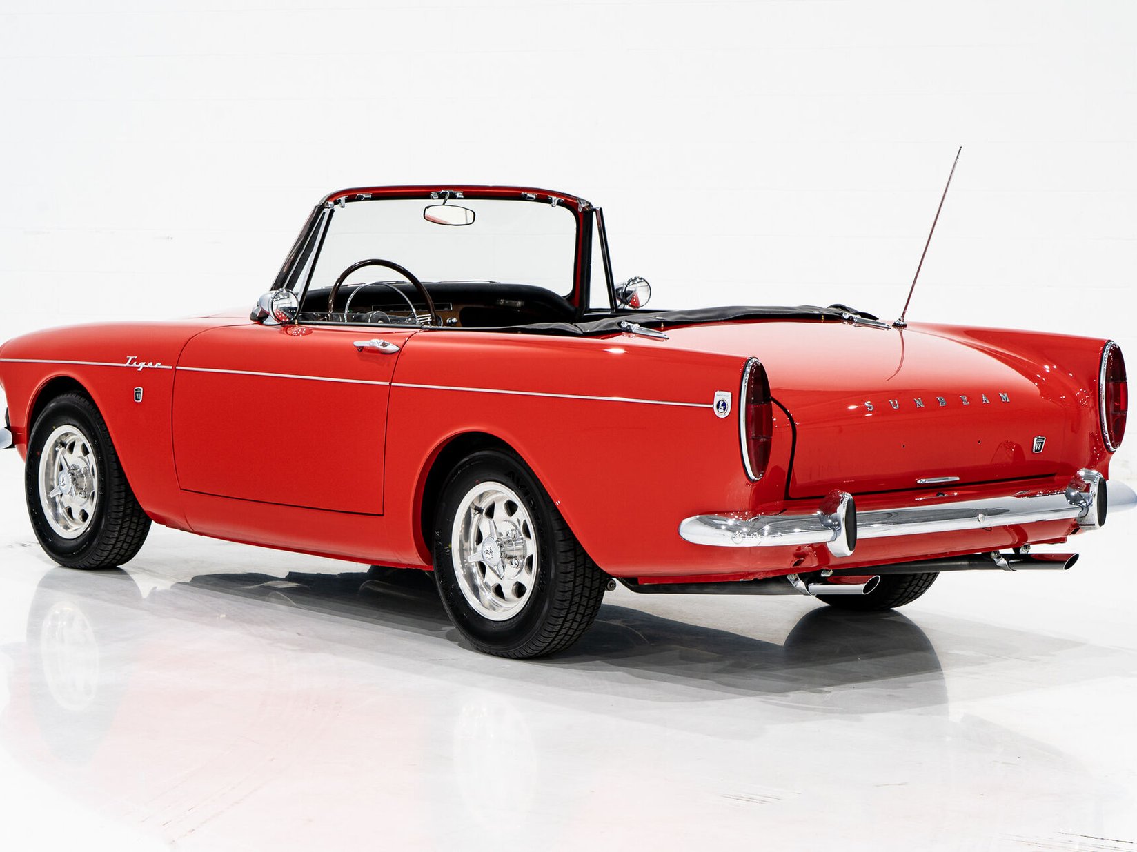 1967 Sunbeam Tiger Unrestored with single repaint **PRIX EN USD** Red Montreal - photo #24