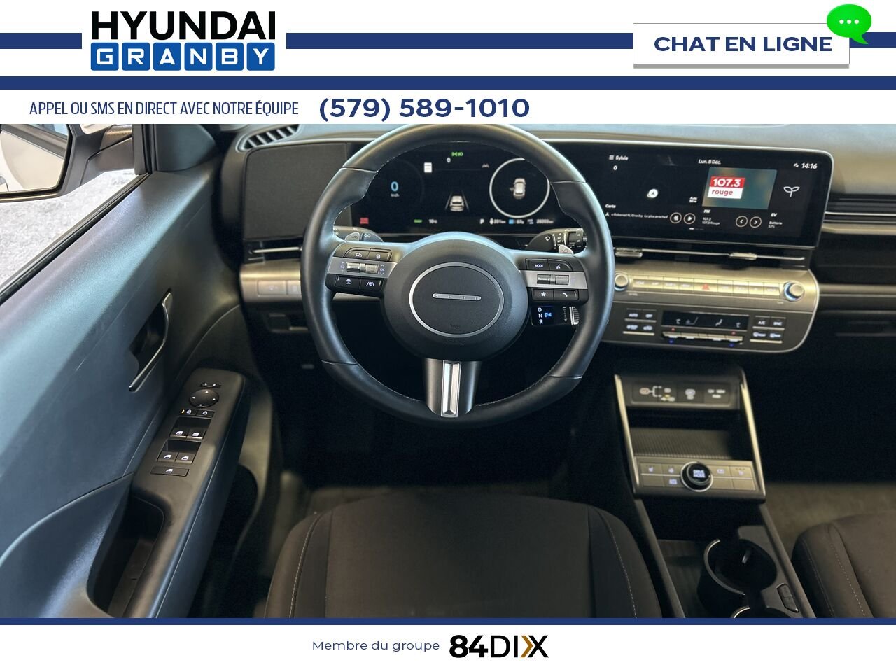 2024 Hyundai Kona Electric White Granby - photo #12