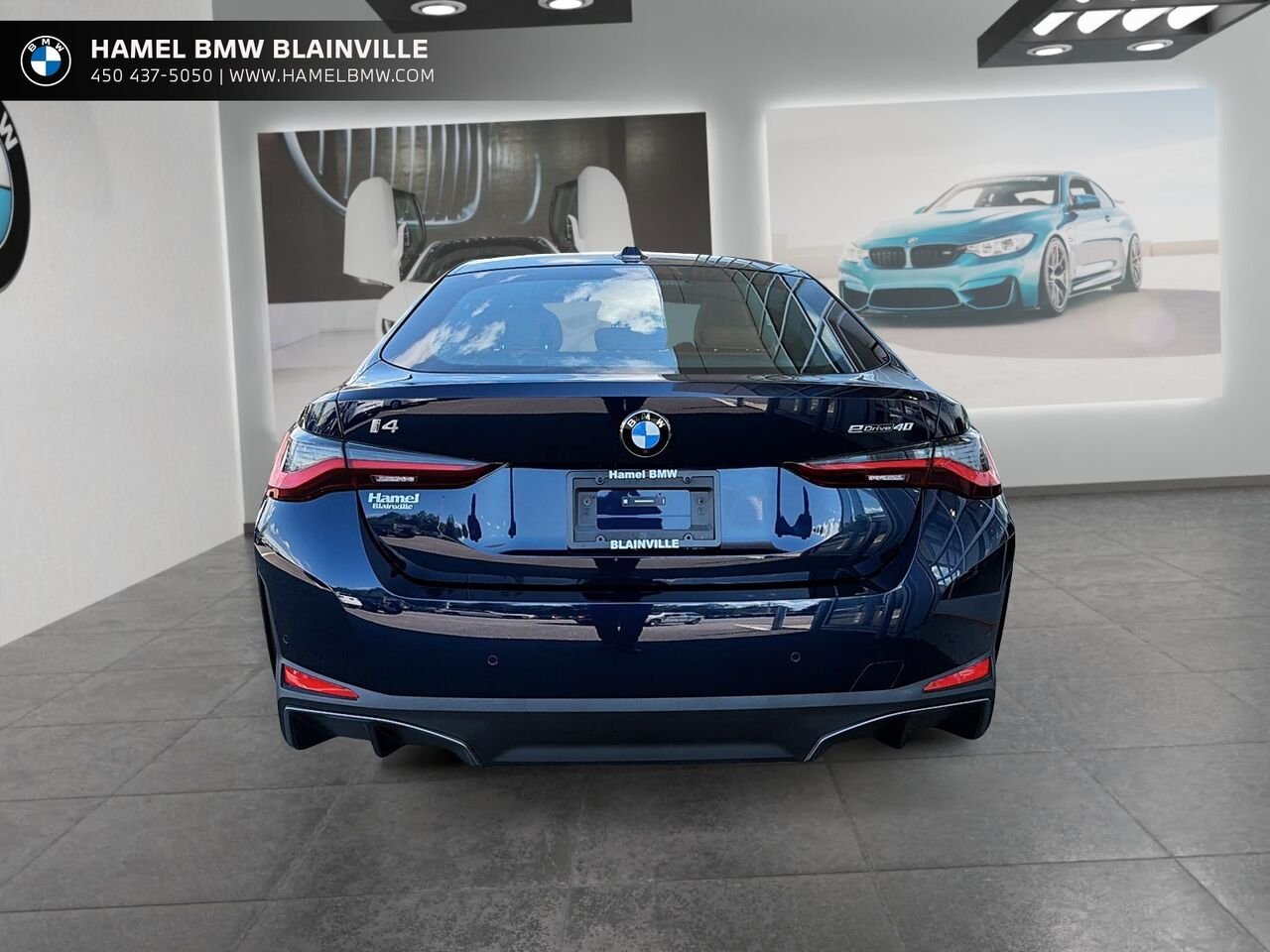 BMW i4 eDrive40 Gran Coupe 2026 Bleu Blainville - photo #2