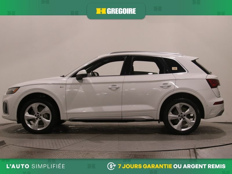 Audi Q5 821191 | Technik S AWD AUTO A/C CUIR TOIT NAV MAGS CAM RECU 2022 Blanc Laval - photo #4