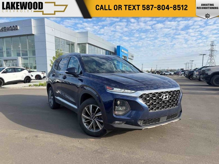 2019 Hyundai Santa Fe 2019 Blue