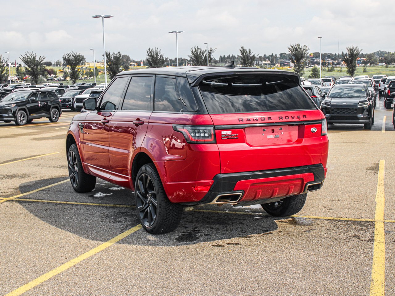 2022 Land Rover Range Rover Sport V8 Supercharged Autobiography Dynamic Red Sherwood Park - photo #5