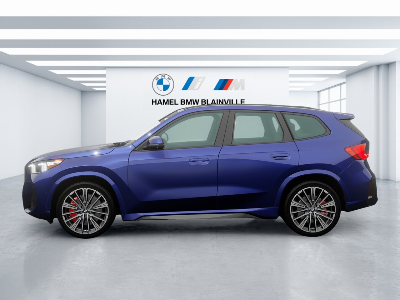 2026 BMW X1 xDrive28i Frozen Portimao Blue Metallic Blainville - photo #3