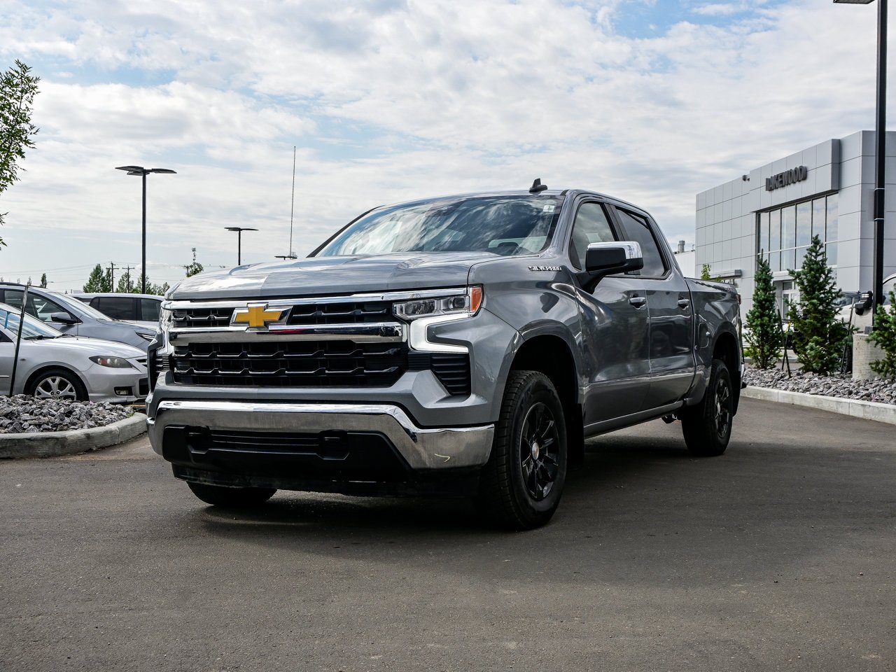 2025 Chevrolet Silverado 1500 4WD Crew Cab 147 LT Grey Sherwood Park - photo #3