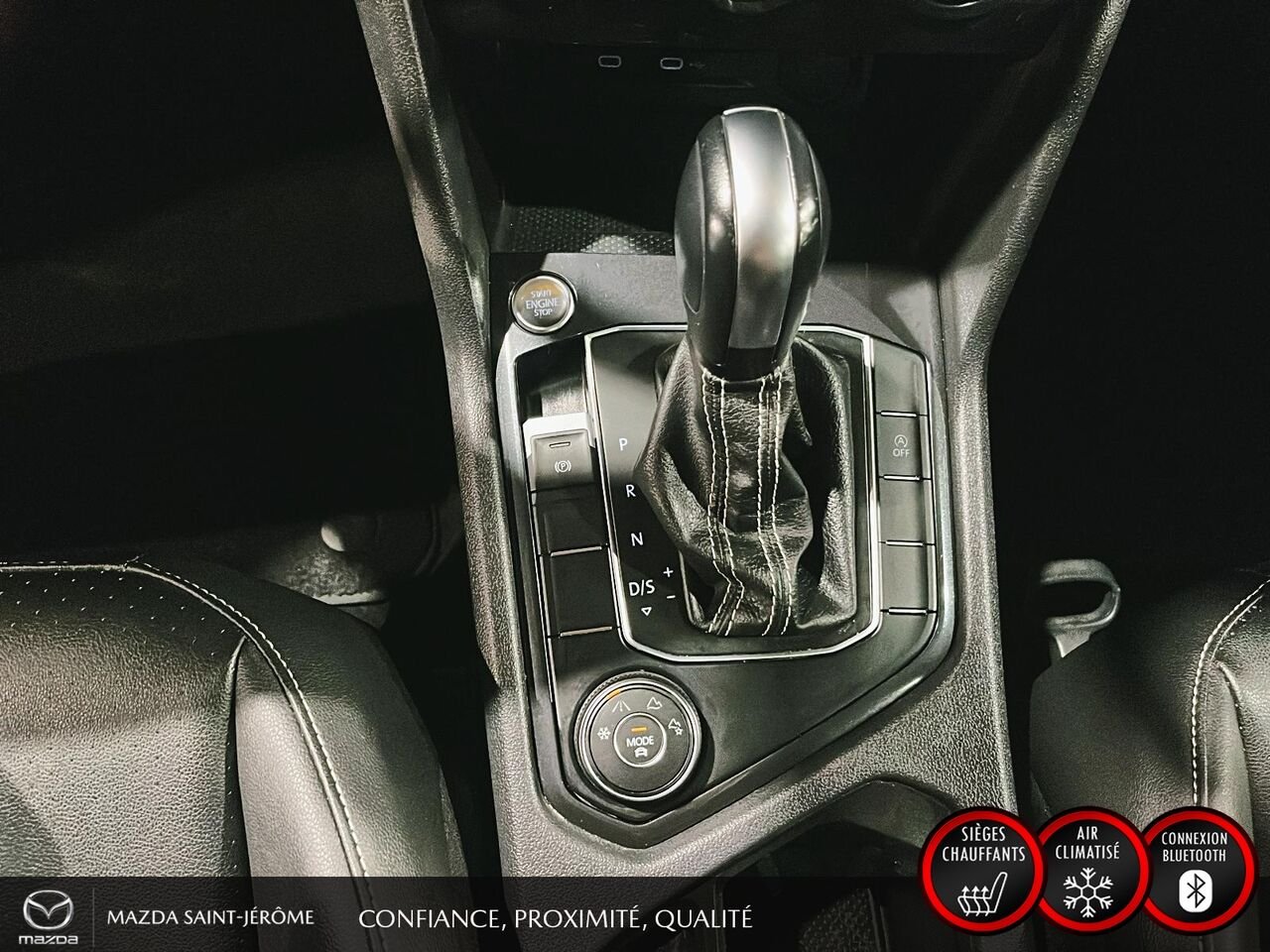 2021 Volkswagen Tiguan Comfortline | TOIT PANORAMIQUE | CUIR | 4MOTION | Grey Saint-Jérôme - photo #19