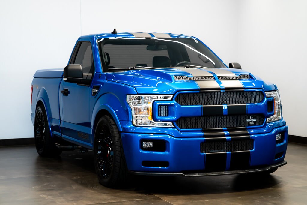 Ford F-150 Shelby 2020 Bleu Kirkland - photo #2