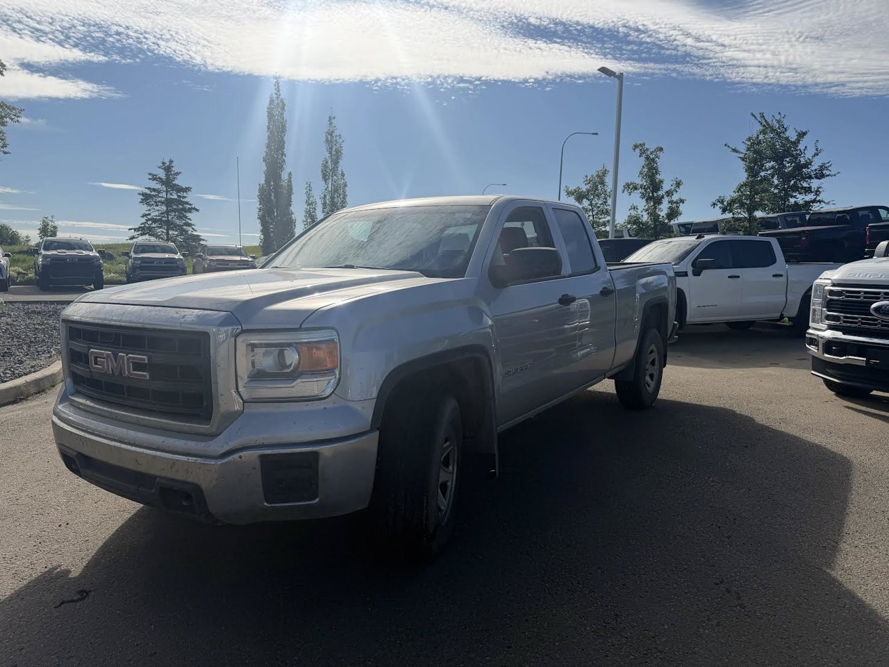 2014 GMC Sierra 1500 4WD Double Cab Standard Box Grey Sherwood Park - photo #2