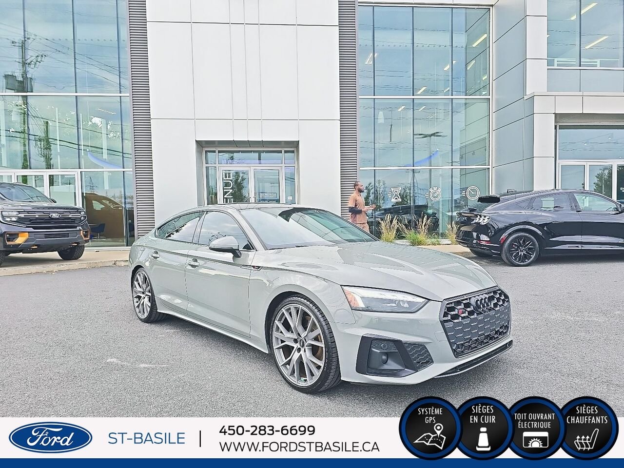 AUDI S5 2022 Gris Saint-Basile-le-Grand - photo #8
