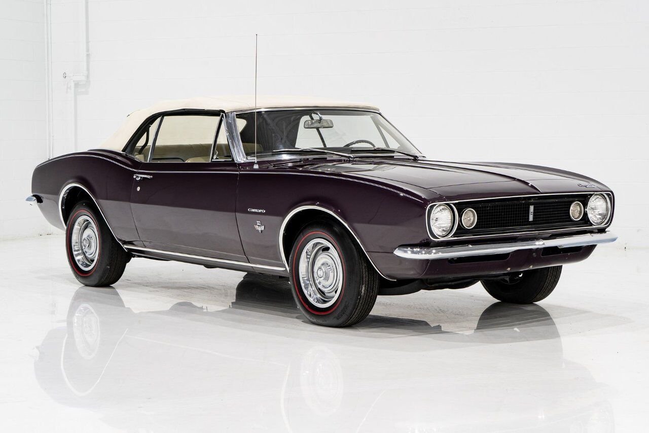 1967 Chevrolet Camaro PRIX EN USD Convertible Beautifully presented from former Restoration Purple Montreal - photo #29