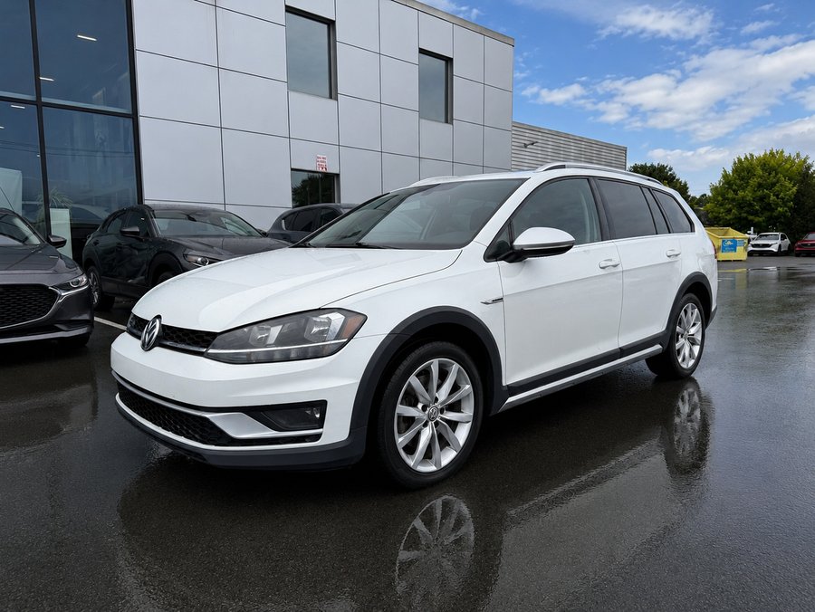2019 Volkswagen Golf Alltrack 2019 White